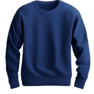 Sweatshirts Blue Front & Back Print