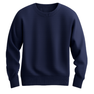 Sweatshirts Navy Blue Front & Back Print