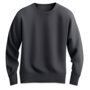 Sweatshirts Black Front Print