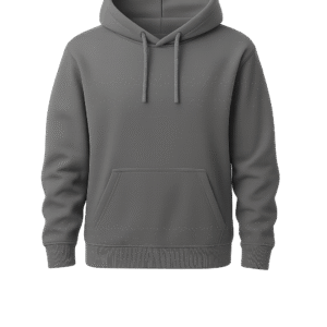 Hoodies Grey Back Print