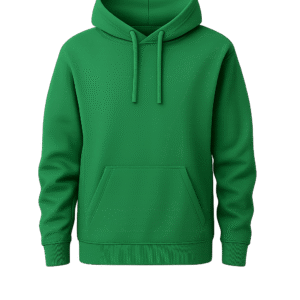 Hoodies Green Front & Back Print
