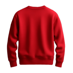 Sweatshirts Red Back Print
